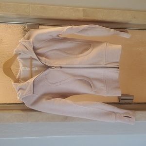 Lululemon Light Pink Scuba Zip up
